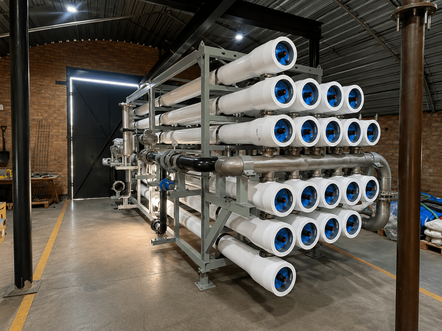 Reverse Osmosis Membrane Skid