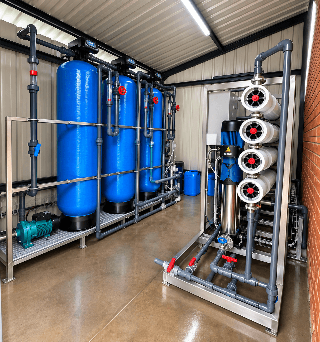 Reverse Osmosis Treatment Plant