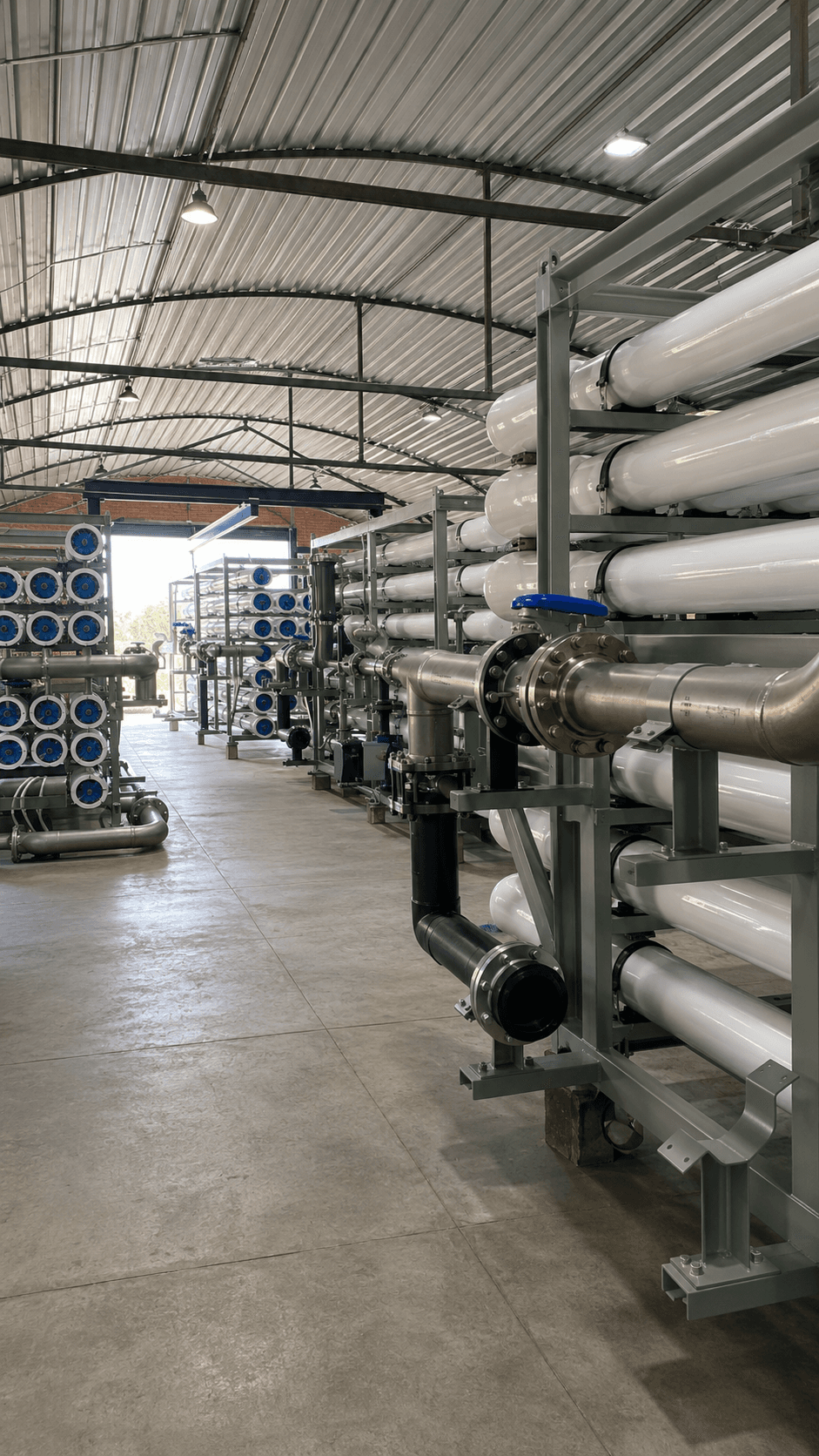 Reverse Osmosis Skid in IWS workshop