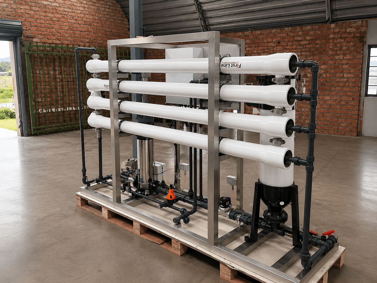 Small Reverse Osmosis Skid