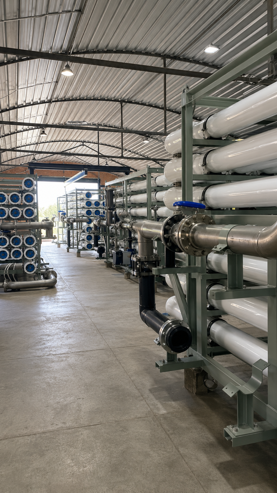 Reverse Osmosis Skid in IWS workshop